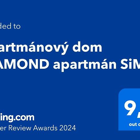 Apartmanovy Dom Diamond Apartman Sima Podhájska 外观 照片